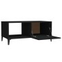 Mesa de centro madera contrachapada negro 90x50x40 cm en Mesas de centro | Comprar online en Foru.es