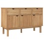 Aparador OTTA madera maciza pino 114x43x73,5 cm de vidaXL, Aparadores - Ref: Foro24-351297, Precio: 174,74 €, Descuento: %