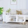 Mesa de centro madera contrachapada blanco 102x50x40 cm en Mesas de centro | Comprar online en Foru.es