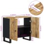 Mueble de lavabo madera mango y madera ingeniería 62x33x58 cm de vidaXL, Muebles de baño - Ref: Foro24-351986, Precio: 90,39 ...