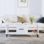 Mesa de centro madera contrachapada blanco 102x50x40 cm en Mesas de centro | Comprar online en Foru.es