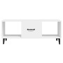 Mesa de centro madera contrachapada blanco 102x50x40 cm en Mesas de centro | Comprar online en Foru.es