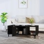 Mesa de centro madera contrachapada negro 102x50x40 cm en Mesas de centro | Comprar online en Foru.es