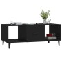 Mesa de centro madera contrachapada negro 102x50x40 cm en Mesas de centro | Comprar online en Foru.es