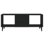 Mesa de centro madera contrachapada negro 102x50x40 cm en Mesas de centro | Comprar online en Foru.es