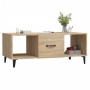 Mesa de centro madera contrachapada roble sonoma 102x50x40 cm en Mesas de centro | Comprar online en Foru.es