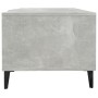 Mesa de centro madera contrachapada gris hormigón 102x50x40 cm en Mesas de centro | Comprar online en Foru.es