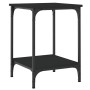 Mesa de centro madera de ingeniería negro 40x40x55 cm de vidaXL, Mesas de centro - Ref: Foro24-832823, Precio: 32,31 €, Descu...