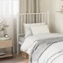 Cabecero de metal blanco 75 cm de vidaXL, Cabeceros y pies de cama - Ref: Foro24-350957, Precio: 16,83 €, Descuento: %