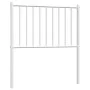 Cabecero de metal blanco 75 cm de vidaXL, Cabeceros y pies de cama - Ref: Foro24-350957, Precio: 16,83 €, Descuento: %