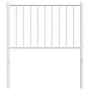 Cabecero de metal blanco 75 cm de vidaXL, Cabeceros y pies de cama - Ref: Foro24-350957, Precio: 16,83 €, Descuento: %