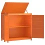 Cobertizos para herramientas jardín 2 pzas madera pino marrón de vidaXL, Cobertizos - Ref: Foro24-172249, Precio: 333,96 €, D...