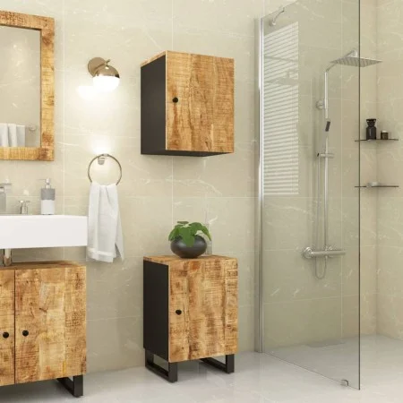 Mueble de baño madera maciza de mango 38x33x58 cm de vidaXL, Muebles de baño - Ref: Foro24-351994, Precio: 75,00 €, Descuento: %