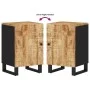 Mueble de baño madera maciza de mango 38x33x58 cm de vidaXL, Muebles de baño - Ref: Foro24-351994, Precio: 75,00 €, Descuento: %