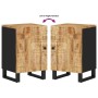 Mueble de baño madera maciza de mango 38x33x58 cm de vidaXL, Muebles de baño - Ref: Foro24-351994, Precio: 76,29 €, Descuento: %