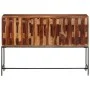 Aparador de madera maciza de acacia 110x28x76 cm de vidaXL, Almacenamiento para CD y DVD - Ref: Foro24-351787, Precio: 168,77...