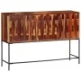 Aparador de madera maciza de acacia 110x28x76 cm de vidaXL, Almacenamiento para CD y DVD - Ref: Foro24-351787, Precio: 168,77...