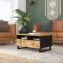 Mesa de centro madera maciza mango y contrachapada 80x54x40 cm de vidaXL, Mesas de centro - Ref: Foro24-351954, Precio: 126,4...