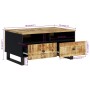 Mesa de centro madera maciza mango y contrachapada 80x54x40 cm de vidaXL, Mesas de centro - Ref: Foro24-351954, Precio: 126,4...