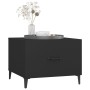 Mesa de centro con patas de metal 2 unidades negro 50x50x40 cm en Mesas de centro | Comprar online en Foru.es