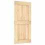 NARVIK-Tür aus massivem Kiefernholz, 95 x 210 cm von vidaXL, Türen - Ref: Foro24-154440, Preis: 142,39 €, Rabatt: %