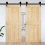 Puerta NARVIK madera maciza pino 95x210 cm de vidaXL, Puertas - Ref: Foro24-154440, Precio: 143,88 €, Descuento: %