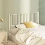 Cabecero de metal blanco 150 cm de vidaXL, Cabeceros y pies de cama - Ref: Foro24-350965, Precio: 30,17 €, Descuento: %