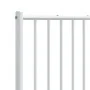 Kopfteil aus weißem Metall, 150 cm von vidaXL, Kopf- und Fußteile - Ref: Foro24-350965, Preis: 30,17 €, Rabatt: %