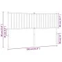 Kopfteil aus weißem Metall, 150 cm von vidaXL, Kopf- und Fußteile - Ref: Foro24-350965, Preis: 30,17 €, Rabatt: %