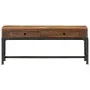 Mueble de TV madera maciza reciclada 110x30x46 cm de vidaXL, Muebles TV - Ref: Foro24-351124, Precio: 183,00 €, Descuento: %