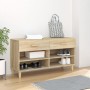 Mueble zapatero madera contrachapada roble Sonoma 102x35x55 cm en Zapateros y organizadores de calzado | Comprar online en Foru.