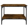Mesa de centro madera de ingeniería roble ahumado 55x55x40 cm de vidaXL, Mesas de centro - Ref: Foro24-832830, Precio: 42,22 ...
