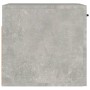 Armario de pared madera ingeniería gris hormigón 80x36,5x35 cm en Estanterías | Comprar online en Foru.es