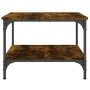Mesa de centro madera de ingeniería roble ahumado 55x55x40 cm de vidaXL, Mesas de centro - Ref: Foro24-832830, Precio: 42,22 ...