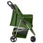 Cochecito para perros plegable tela oxford verde 80x46x98 cm de vidaXL, Cochecitos para mascotas - Ref: Foro24-172198, Precio...