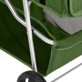Cochecito para perros plegable tela oxford verde 80x46x98 cm de vidaXL, Cochecitos para mascotas - Ref: Foro24-172198, Precio...