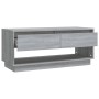Mueble de TV madera de ingeniería gris Sonoma 102x41x44 cm en Muebles TV | Comprar online en Foru.es
