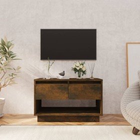 Mueble de TV madera de ingeniería roble ahumado 70x41x44 cm en Muebles TV | Comprar online en Foru.es