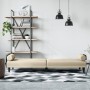 Sofá cama con reposabrazos tela color crema de vidaXL, Sofás - Ref: Foro24-351934, Precio: 278,37 €, Descuento: %