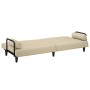 Sofá cama con reposabrazos tela color crema de vidaXL, Sofás - Ref: Foro24-351934, Precio: 278,37 €, Descuento: %