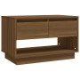 Mueble de TV de madera de ingeniería marrón roble 70x41x44 cm en Muebles TV | Comprar online en Foru.es
