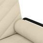 Sofá cama con reposabrazos tela color crema de vidaXL, Sofás - Ref: Foro24-351934, Precio: 278,37 €, Descuento: %