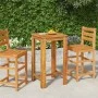 Mesa alta de jardín madera maciza de acacia 60x60x105 cm de vidaXL, Mesas de jardín - Ref: Foro24-319700, Precio: 120,36 €, D...