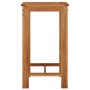 Mesa alta de jardín madera maciza de acacia 60x60x105 cm de vidaXL, Mesas de jardín - Ref: Foro24-319700, Precio: 130,41 €, D...