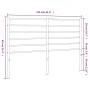 Cabecero de metal negro 150 cm de vidaXL, Cabeceros y pies de cama - Ref: Foro24-352353, Precio: 30,83 €, Descuento: %