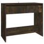 Mesa consola madera de ingeniería roble ahumado 89x41x76,5 cm en Mesas auxiliares | Comprar online en Foru.es
