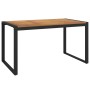 Mesa de jardín con patas en U madera maciza acacia 148x80x75 cm de vidaXL, Mesas de jardín - Ref: Foro24-319515, Precio: 233,...