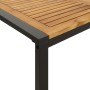 Mesa de jardín con patas en U madera maciza acacia 148x80x75 cm de vidaXL, Mesas de jardín - Ref: Foro24-319515, Precio: 233,...