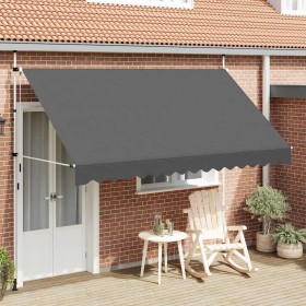 Toldo retráctil de operación manual antracita 350 cm en Toldos | Comprar online en Foru.es