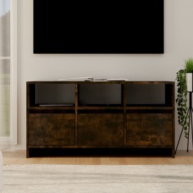 Mueble de TV madera de ingeniería roble ahumado 102x37,5x52,5cm en Muebles TV | Comprar online en Foru.es